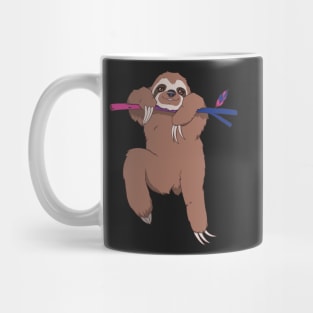 Bisexual Pride Sloth Mug